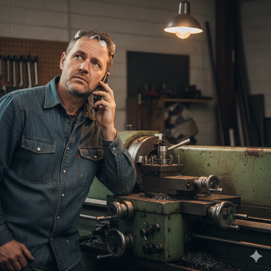 Precision barrel chambering work